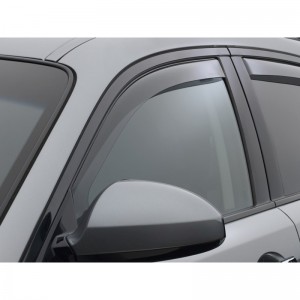 Infiniti FX 2009-2013 - Дефлекторы окон, передние, светлые. (WeatherTech)
