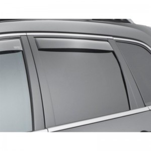 Jeep Cherokee 2014-2016 - Дефлекторы окон, задние, светлые. (WeatherTech)