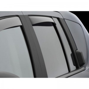 Jeep Compass 2007-2016 - Дефлекторы окон, задние, светлые. (WeatherTech)