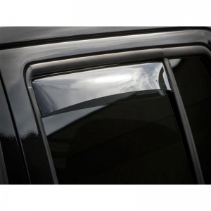 Jeep Patriot 2007-2016 - Дефлекторы окон, задние, темные. (WeatherTech)