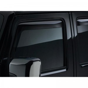 Jeep Wrangler 2007-2016 - Дефлекторы окон, передние, темные. (WeatherTech)