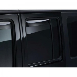Jeep Wrangler 2007-2016 - Дефлекторы окон, задние, светлые. (WeatherTech)