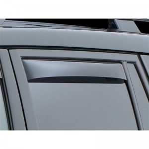 Toyota Land Cruiser Prado 120 2003-2009 - Дефлекторы окон, задние, темные. (WeatherTech)