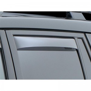 Toyota Land Cruiser Prado 120 2003-2009 - Дефлекторы окон, задние, светлые. (WeatherTech)
