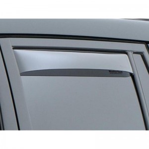 Toyota Land Cruiser Prado 150​ 2010-2016 - Дефлекторы окон, задние, светлые. (WeatherTech)