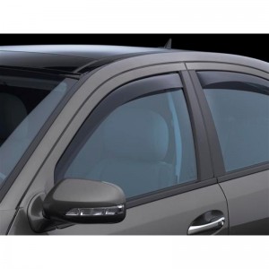 Mercedes E-Class 2003-2009 - Дефлекторы окон, передние, темные. (WeatherTech)