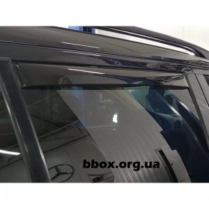 Mercedes GL-Class 2007-2012 - Дефлекторы окон, задние, темные. (WeatherTech)