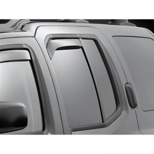 Nissan Xterra 2005-2015 - Дефлекторы окон, задние, темные. (WeatherTech)