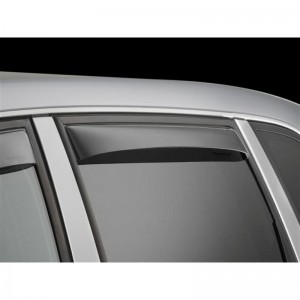 Porsche® Cayenne® 2003-2010 - Дефлекторы окон, задние, темные. (WeatherTech)