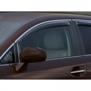 Toyota Venza 2009-2015 - Дефлекторы окон, передние, темные. (WeatherTech)