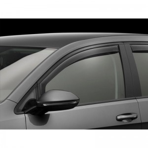 Volkswagen Golf 2015-2016 - Дефлекторы окон, передние, темные. (WeatherTech)