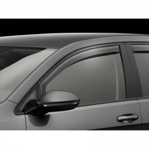 Volkswagen Golf 2015-2016 - Дефлекторы окон, передние, светлые. (WeatherTech)