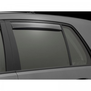 Volkswagen Golf 2015-2016 - Дефлекторы окон, задние, светлые. (WeatherTech)