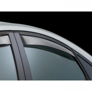 Volvo S40 2004-2012 - Дефлекторы окон, задние, светлые. (WeatherTech)