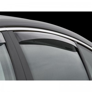 Volvo S60 2011-2016 - Дефлекторы окон, задние, светлые. (WeatherTech)