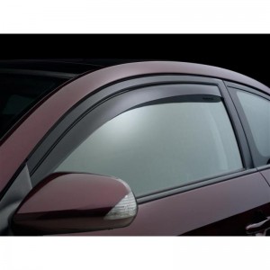 Volvo C30 2009-2013 - Дефлекторы окон, передние, темные. (WeatherTech)