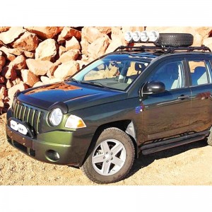 Jeep Compass 2007-2010 - Дефлектор капота. AVS. USA.