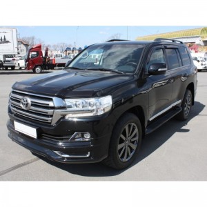Toyota Land Cruiser 2015-2016 - Дефлектор капота, темный, EGR.