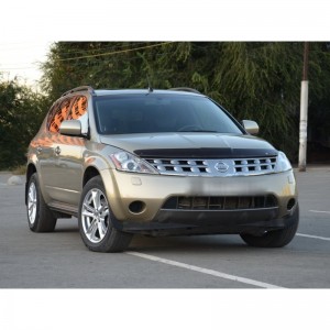 Nissan Murano 2002-2008 - Дефлектор капота, темный, EGR.