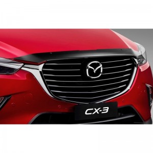 Mazda CX-3 2015-2016 - Дефлектор капота, темный, EGR.