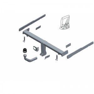 ФАРКОП Ford S-Max 2015- Brink (Thule) 608900