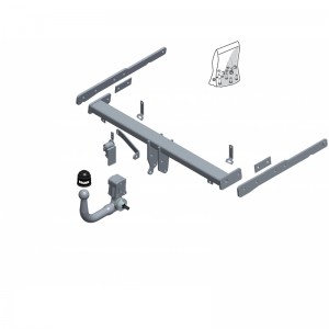 ФАРКОП Ford Galaxy 2015- быстросъемный Brink (Thule) 609000