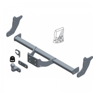 ФАРКОП Mercedes Vito/Viano w447 2015- Brink (Thule) 613600