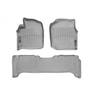 Коврики салона WeatherTech Toyota Land Cruiser 100, Серые