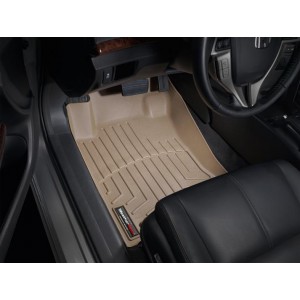 Коврики салона WeatherTech Honda Crosstour 2010-, Бежевые