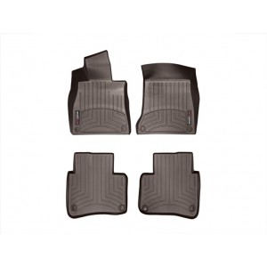 Коврики салона Mercedes S-Class W222 2014- WeatherTech 475711 475712, Какао