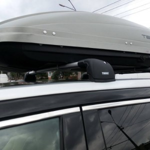 Багажник Toyota Highlander 2014-2020 Thule WingBar Edge (TH-9593;TH-3134)