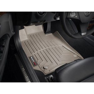 Коврики салона WeatherTech Mercedes E-Class W212  2014-, Бежевые