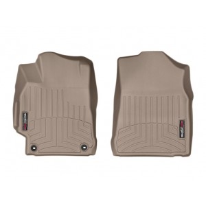 Коврики салона передние WeatherTech 457881Toyota Camry V50 2015-  Бежевые
