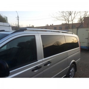 Рейлинги хромированные (Оригинальный дизайн) для Mercedes Vito/Viano W639 2003-14гг.