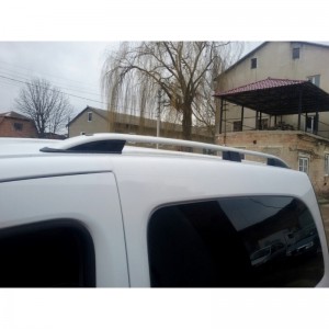 Рейлинги Skyport (серый мат) для Renault Kangoo 2008-