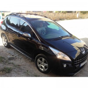Рейлинги Skyport Black для Peugeot 3008 2008-2016гг.