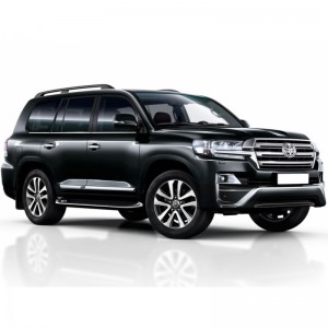 Рейлинги оригинальный дизайн для Toyota LC 200 Black