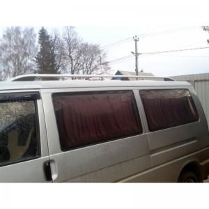 Рейлинги Skyport (серый мат) для Volkswagen T4 Transporter
