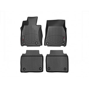 Коврики салона WeatherTech Lexus LS460 AWD Long 2013-, Черные