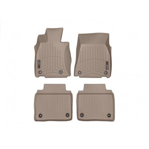 Коврики салона WeatherTech Lexus LS460 AWD Long 2013-, Бежевые