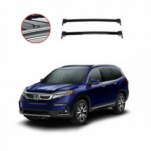 Багажник OEM под оригинал на HONDA Pilot 2016-2022 Black, с штатными местами в интегрированных рейлингах