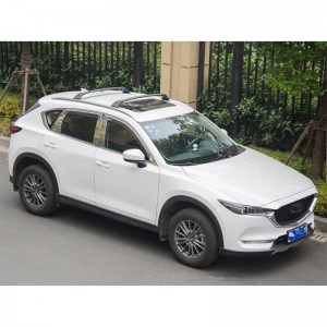 Багажник OEM под оригинал на Mazda CX-5 2017- Black, с штатными местами в интегрированных рейлингах