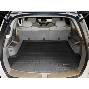 Коврик багажника WeatherTech 40420 Acura MDX 2007-2013, Черный до 2-го ряда