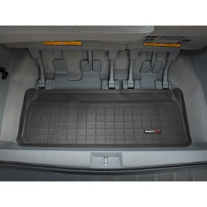 Коврик багажника WeatherTech 40446 Toyota Sienna 2011-2012, Черный до третьего ряда