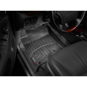 Коврики салона WeatherTech 441211-440702 Toyota Land Cruiser 120 Prado, Черные