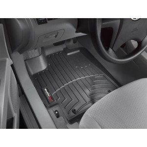 Коврики салона передние Toyota Highlander 2008-2014 WeatherTech 441151, Черные