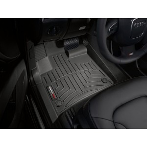 Коврики салона WeatherTech Audi Q7 2006-, Черные