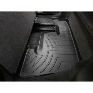 Коврики салона WeatherTech Audi Q7 2006-, Третий ряд, черный