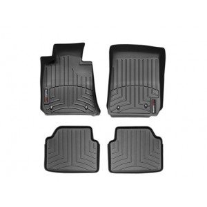Коврики салона  Porsche Macan 2014- WeatherTech 44230-1-3, Черные