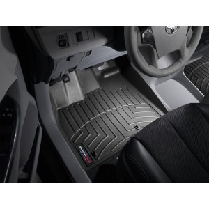 Коврики салона WeatherTech Toyota Sienna 2011-2012, Черные для 8 местной модели